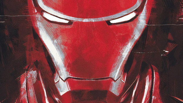 Red ironman white eyes red free wallpaper - medium preview image