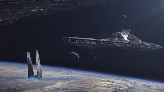 Space station earth shuttle background free wallpaper - medium preview image