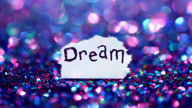 Dream glitter white paper blurry free wallpaper - medium preview image
