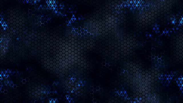 Blue stars davida hexagons geometric free wallpaper - medium preview image