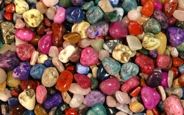 Colorful rocks pile vivid naturalism free wallpaper - medium preview image