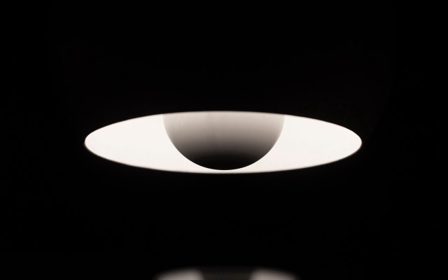 Black white light fixture dark free wallpaper - medium preview image
