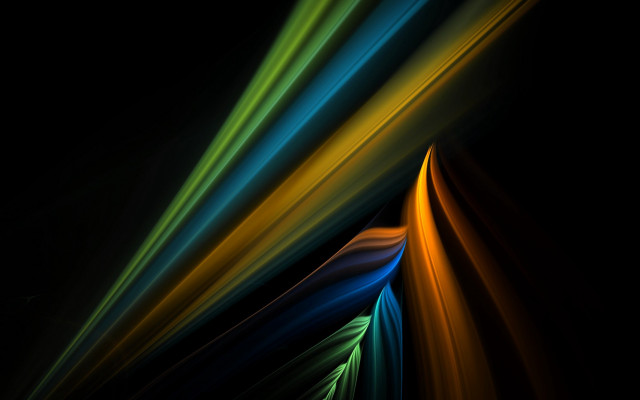 Colorful abstract lines dark background free wallpaper - medium preview image