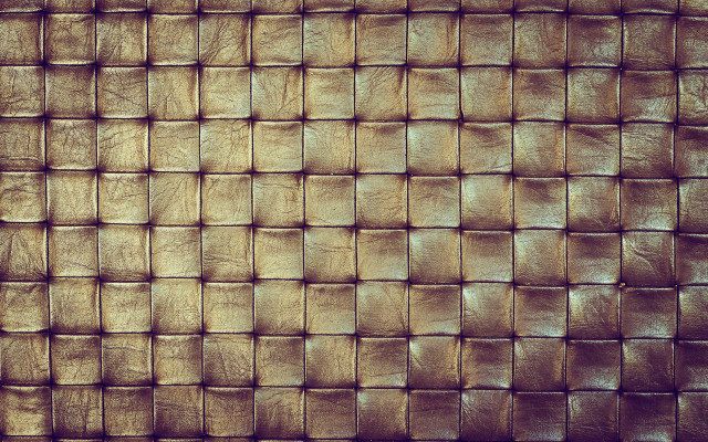 Brown leather checkered texture honeycomb free wallpaper - medium preview image