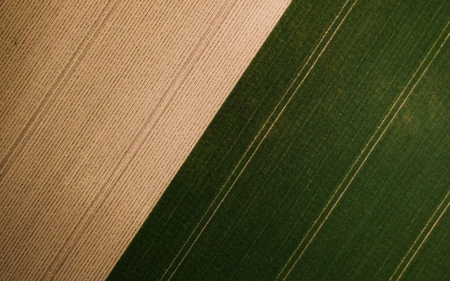 Green white striped wall clock free wallpaper - medium preview image