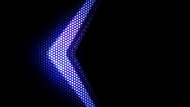 Blue abstract curved black white free wallpaper - medium preview image