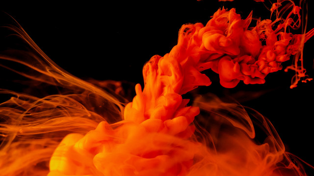 Red water abstract illusion 3d free wallpaper - medium preview image