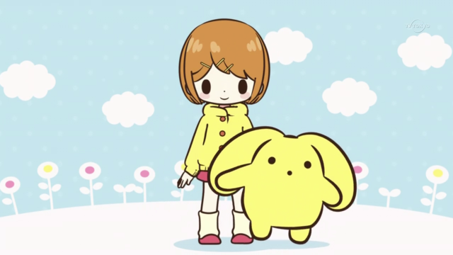 Girl yellow elephant field flowers free wallpaper - medium preview image