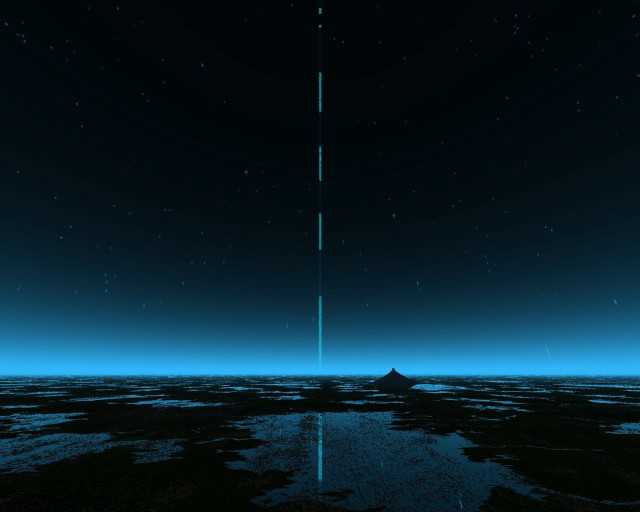 Space station rocket horizon star free wallpaper - medium preview image