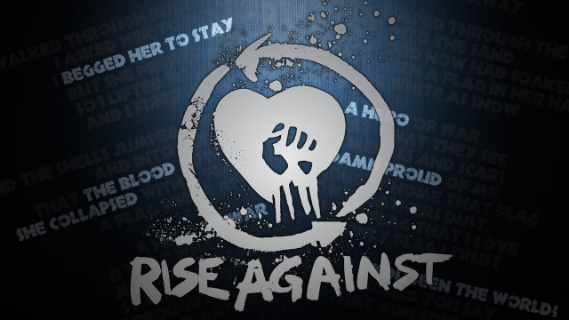 Heart hand rise against blue free wallpaper - medium preview image