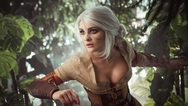 Woman cosplay forest fantasy 3d free wallpaper - medium preview image