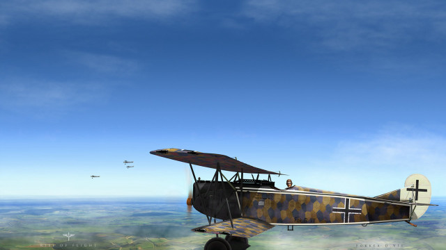 Small airplane green field blue free wallpaper - medium preview image