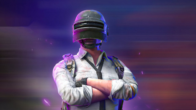 Man uniform helmet gun purple free wallpaper - medium preview image