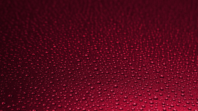Red water droplets macro girl free wallpaper - medium preview image