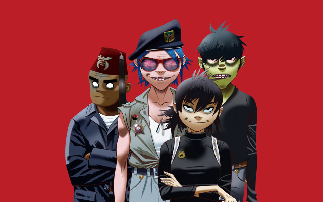 Group people red background school free wallpaper - medium preview image