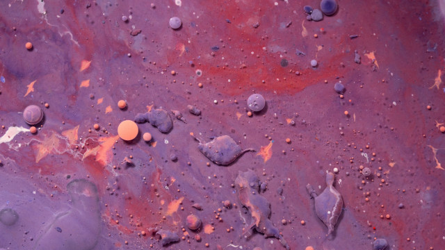 Purple orange rocks white object free wallpaper - medium preview image