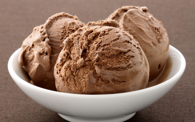 Ice cream bowl spoon scoops free wallpaper - medium preview image