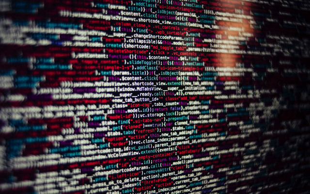 Computer screen text face ai free wallpaper - medium preview image