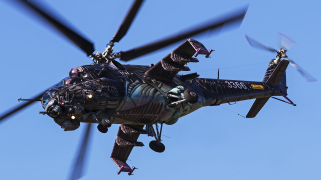 Helicopter cobra blue sky propellers #2 free wallpaper - medium preview image