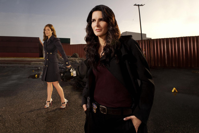 Woman parking lot man suit free wallpaper - medium preview image