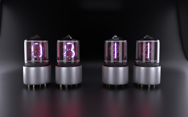 Three silver red electronic devices free wallpaper - medium preview image