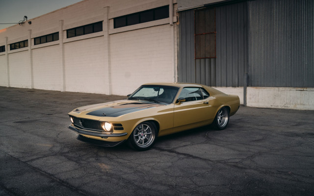 Yellow cobra matte car render free wallpaper - medium preview image