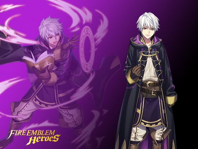 Man black white purple background free wallpaper - medium preview image