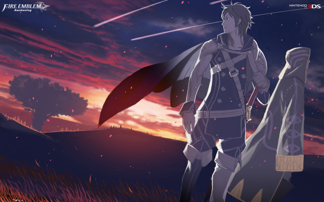 Man knight outfit woman field free wallpaper - medium preview image