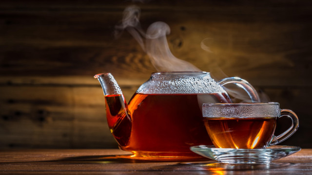Tea pot cup steam kettle free wallpaper - medium preview image