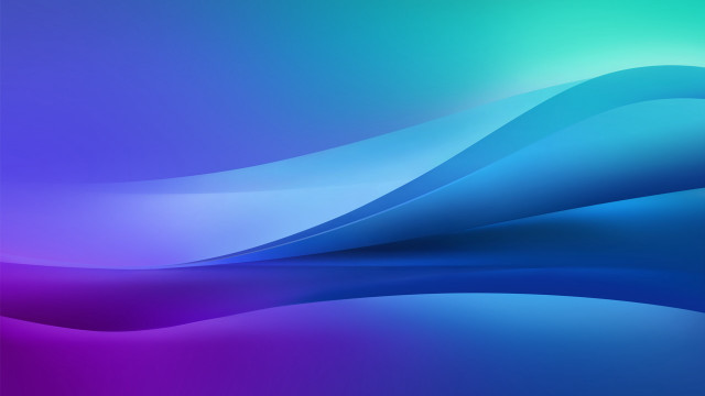 Blue purple wavy lines abstract free wallpaper - medium preview image