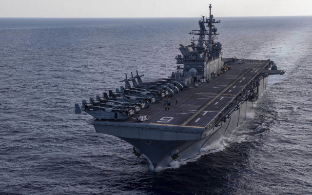 Navy ship ocean deck military free wallpaper - medium preview image