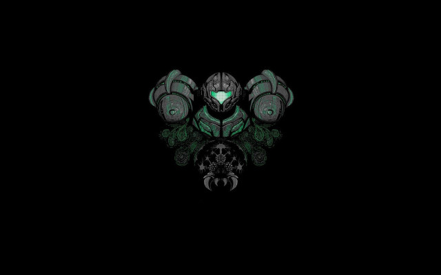 Black green halo epsylon armor free wallpaper - medium preview image