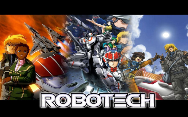 Group people robotech logo character #2 free wallpaper - medium preview image