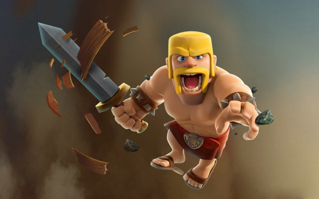 Cartoon sword helmet air hammer free wallpaper - medium preview image