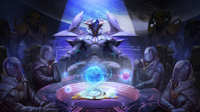 Glowing holography armor sword ceremonial free wallpaper - medium preview image