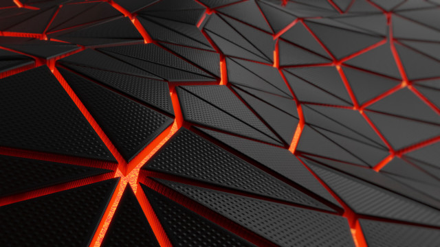 Black red wall pattern geometric free wallpaper - medium preview image