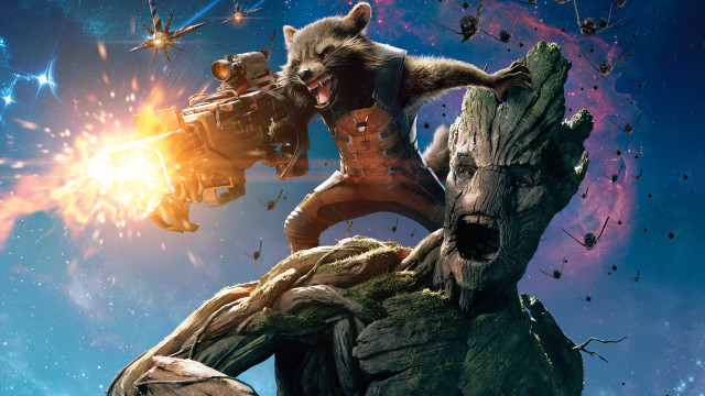 Rocket ship flying tree air free wallpaper - medium preview image