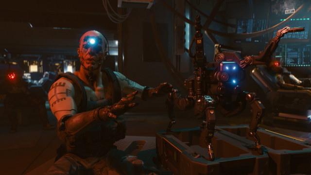 Sci fi cyborg eddie mendoza free wallpaper - medium preview image