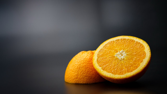Oranges table half whole food free wallpaper - medium preview image