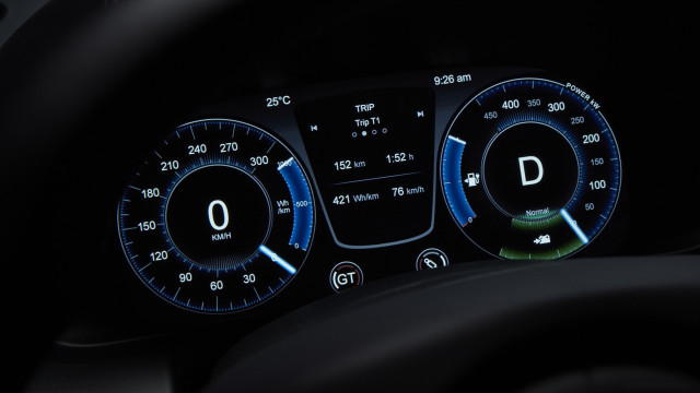 Car dashboard digital speedometer dashlight free wallpaper - medium preview image