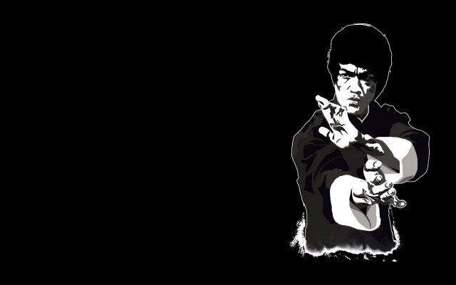 Man pointing gun vector art free wallpaper - medium preview image
