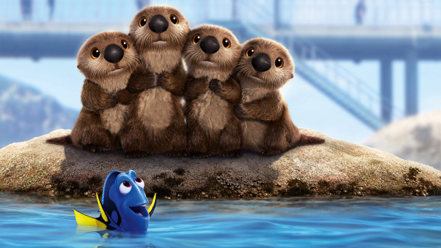 Stuffed animals rock water bridge free wallpaper - medium preview image