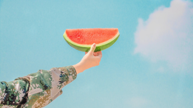 Watermelon sky cloud summer food free wallpaper - medium preview image