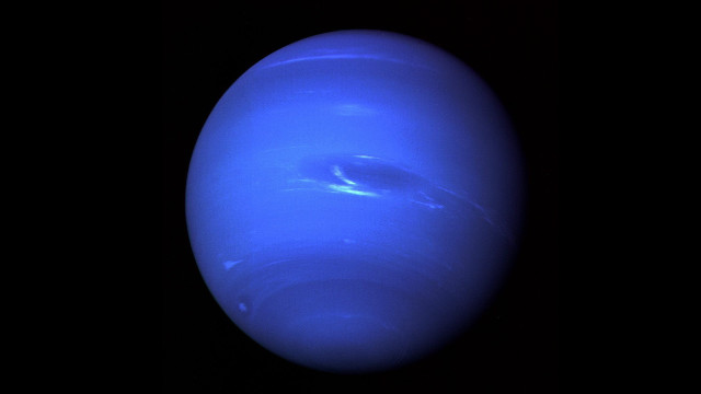 Blue planet space art nebula free wallpaper - medium preview image