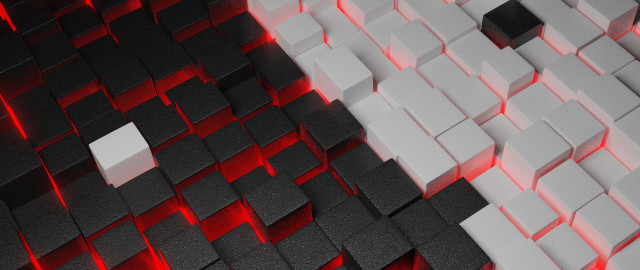 Red light honeycomb fence urban free wallpaper - medium preview image