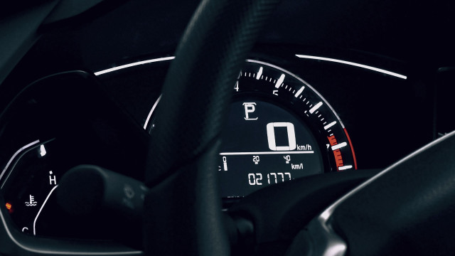 Car dashboard speedometer steering dark free wallpaper - medium preview image