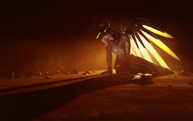 Man stage bird arm backlighting free wallpaper - medium preview image