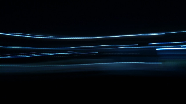 Blurry streetlight night lights hologram free wallpaper - medium preview image