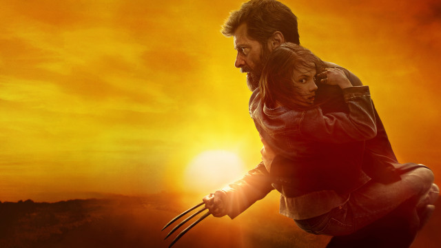 Man child sunset orange fire free wallpaper - medium preview image