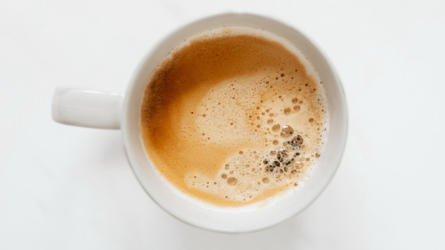 Coffee brown stuff white table free wallpaper - medium preview image